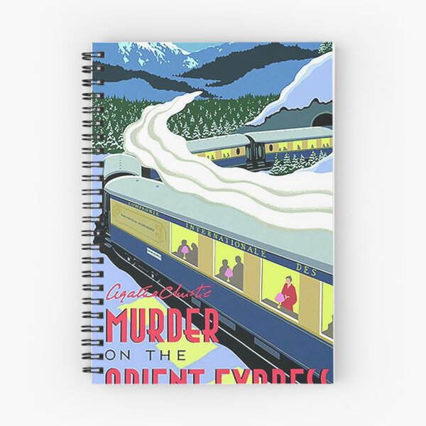 Item preview, Murder On The Orient Express Vintage Book Cover designed and sold by walterswan.