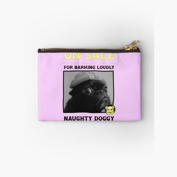 Item preview, On Sale For Barking Loudly - Funny Naughty Pug Meme designed and sold by GenZFashion000.
