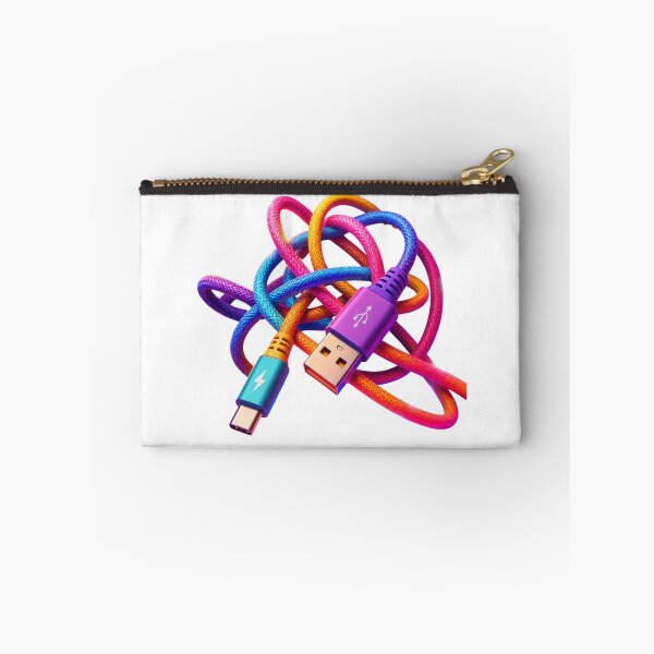 Item preview, Colorful charging cable tangle in neon look designed and sold by VladaV.