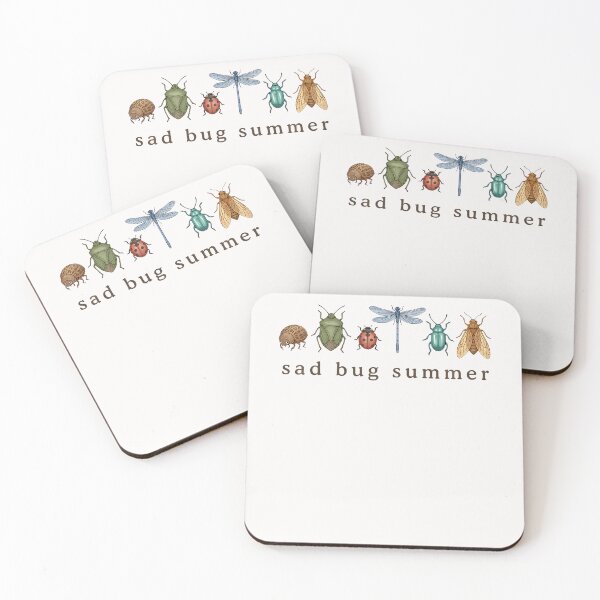 Item preview, Sad Bug Summer Funny Insect Lover Gifts designed and sold by Lhwatsrdina.