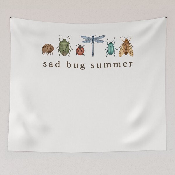 Item preview, Sad Bug Summer Funny Insect Lover Gifts designed and sold by Lhwatsrdina.