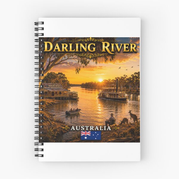 Item preview,   Australia's Historic Darling River designed and sold by globetrottergfx.