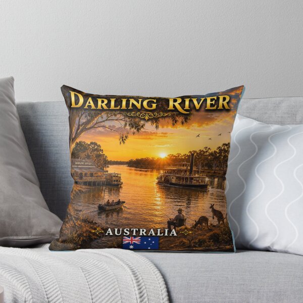 Item preview,   Australia's Historic Darling River designed and sold by globetrottergfx.
