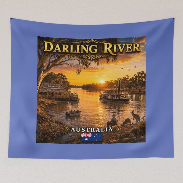 Item preview,   Australia's Historic Darling River designed and sold by globetrottergfx.
