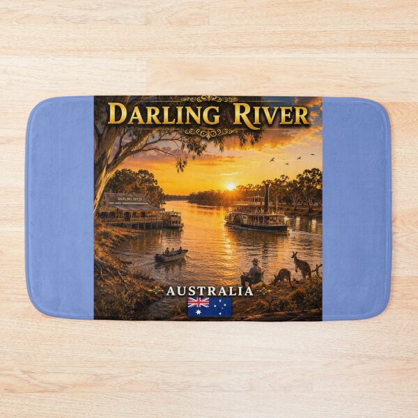 Item preview,   Australia's Historic Darling River designed and sold by globetrottergfx.