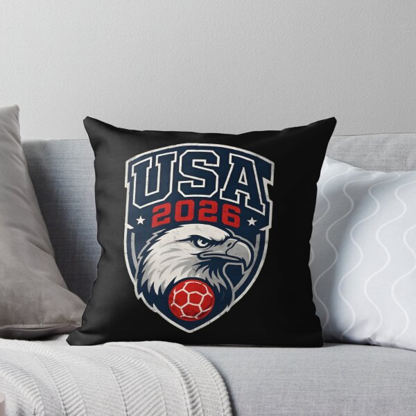 Item preview, USA 2026 Eagle Shield Soccer Fan Patriotic American Sports Graphic  designed and sold by Zizo-DR44.