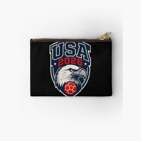 Item preview, USA 2026 Eagle Shield Soccer Fan Patriotic American Sports Graphic  designed and sold by Zizo-DR44.