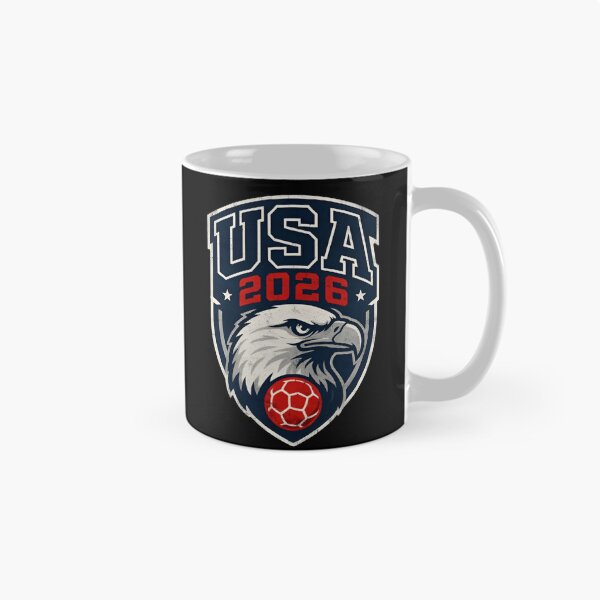 Item preview, USA 2026 Eagle Shield Soccer Fan Patriotic American Sports Graphic  designed and sold by Zizo-DR44.