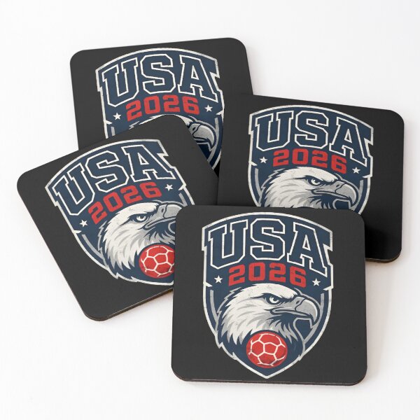 Item preview, USA 2026 Eagle Shield Soccer Fan Patriotic American Sports Graphic  designed and sold by Zizo-DR44.