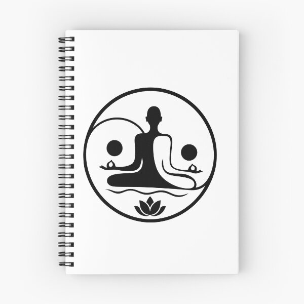 Item preview, Meditation Yin Yang - Zen Yoga Design designed and sold by Myra365Art.