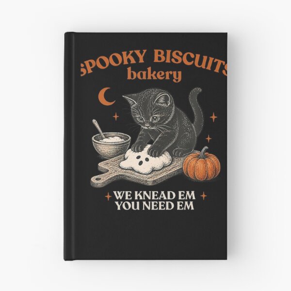 Item preview, Retro Funny Spooky Biscuits Club Cat Lovers Pastry Halloween designed and sold by Lhwatsrdina.