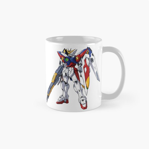 Item preview, full colour ink XXXG-01W Wing Gundam zero gunpla vector ILLUSTRATION  designed and sold by sabartgunpla.