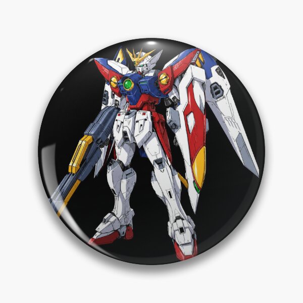 Item preview, full colour ink XXXG-01W Wing Gundam zero gunpla vector ILLUSTRATION  designed and sold by sabartgunpla.