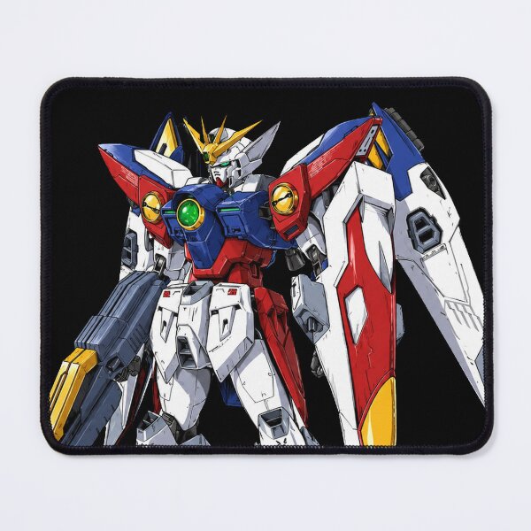 Aperçu de l'œuvre Illustration vectorielle en couleur XXXG-01W Wing Gundam Zero Gunpla créée et vendue par sabartgunpla.