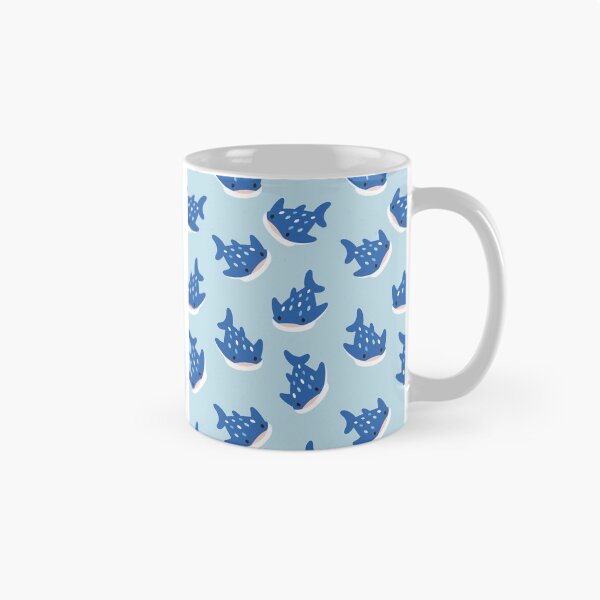 Item preview, Cute Whale Shark Pattern | Kawaii Ocean Animal Seamless Print | Blue Marine Life Design designed and sold by RJACreative.