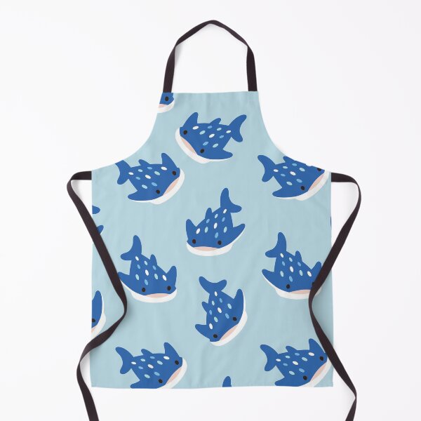 Item preview, Cute Whale Shark Pattern | Kawaii Ocean Animal Seamless Print | Blue Marine Life Design designed and sold by RJACreative.