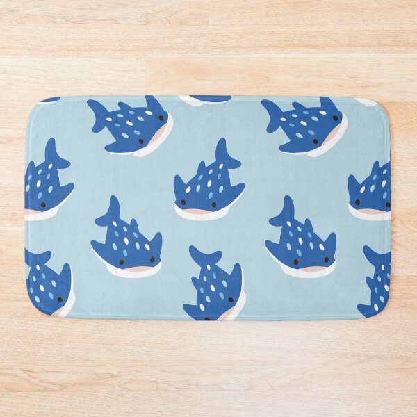Item preview, Cute Whale Shark Pattern | Kawaii Ocean Animal Seamless Print | Blue Marine Life Design designed and sold by RJACreative.