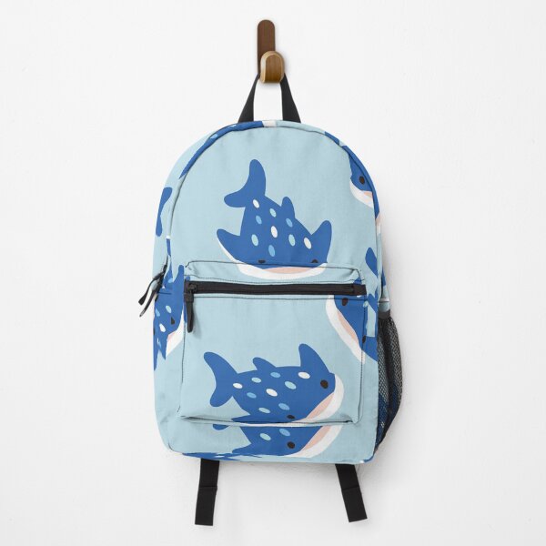 Item preview, Cute Whale Shark Pattern | Kawaii Ocean Animal Seamless Print | Blue Marine Life Design designed and sold by RJACreative.