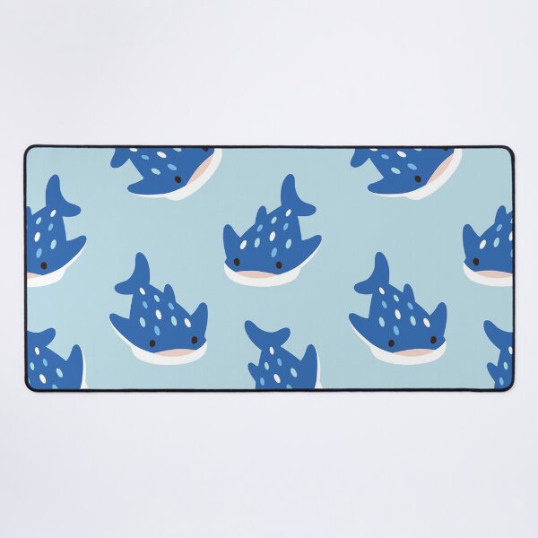 Item preview, Cute Whale Shark Pattern | Kawaii Ocean Animal Seamless Print | Blue Marine Life Design designed and sold by RJACreative.