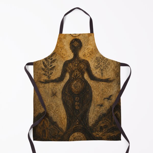 Item preview, Divine Mother Goddess Shirt, Sacred Feminine Tee, Ancient Goddess Art, Mystical Earth Mother Design designed and sold by Inner Peace & Sovereignty.
