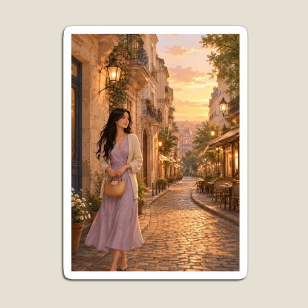 Item preview, Paris Dreams 06 - Evening Walk designed and sold by SEIMEI2025.