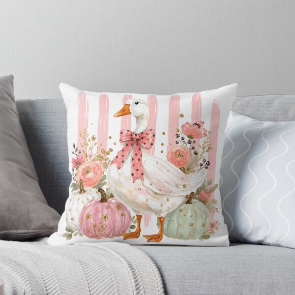 Item preview, Striped pumpkin goose designed and sold by madebymayberry.