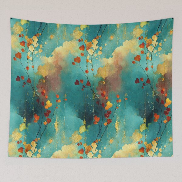 Item preview, Teal and gold designed and sold by Baart72.