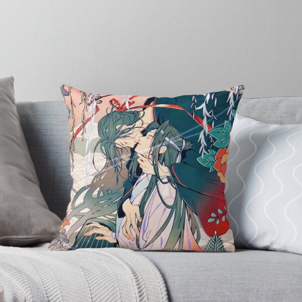 Item preview, Anime Couple Romantic Floral Illustration designed and sold by angelinesan.