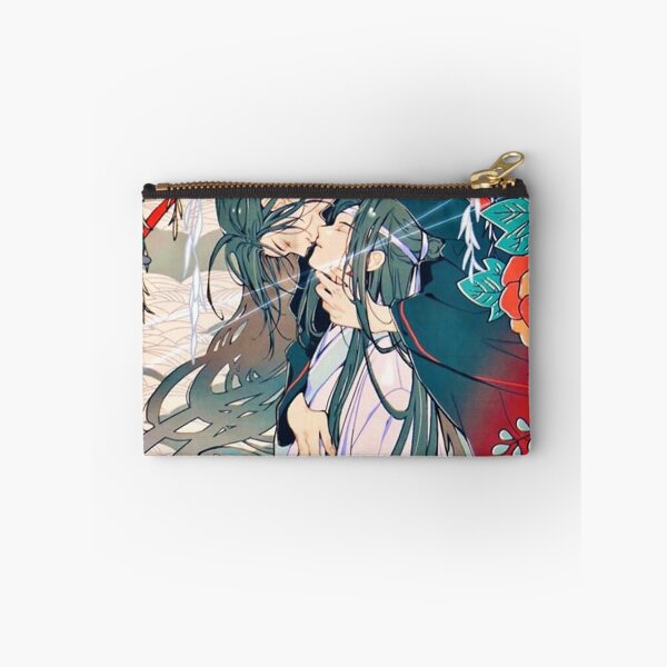 Item preview, Anime Couple Romantic Floral Illustration designed and sold by angelinesan.