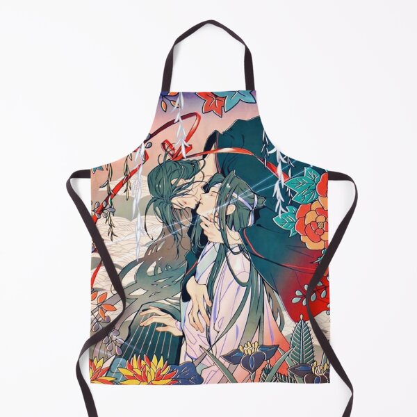 Artikelvorschau, Romantische Blumenillustration eines Anime-Paares entworfen und verkauft von angelinesan.