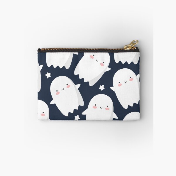 Item preview, Cute Kawaii Ghost Pattern | Spooky Halloween Seamless Print | Adorable Boo Ghost Design designed and sold by RJACreative.