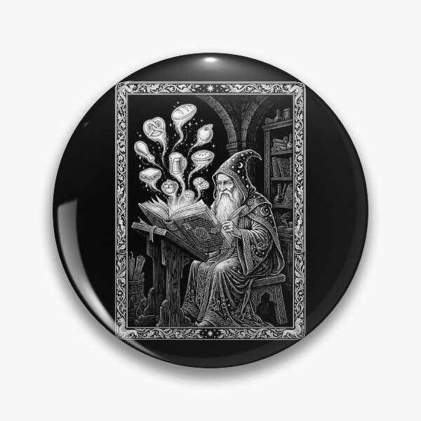 Item preview, Summoning Food Wizard Medieval Magic Lore designed and sold by SplashTastic.