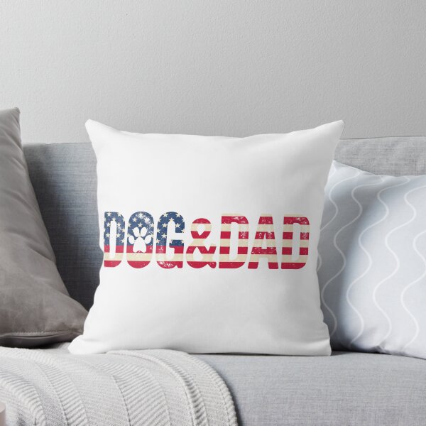 Item preview, American Flag Patriotic Dog Dad Paw Print designed and sold by GiaoCalonas.
