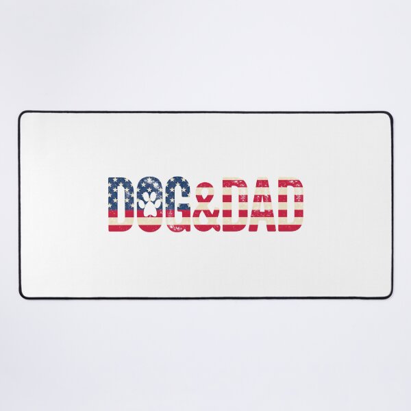 Item preview, American Flag Patriotic Dog Dad Paw Print designed and sold by GiaoCalonas.