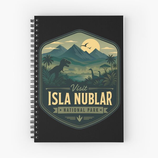 Item preview, Isla Nublar National Park  designed and sold by FrontierCosmic.