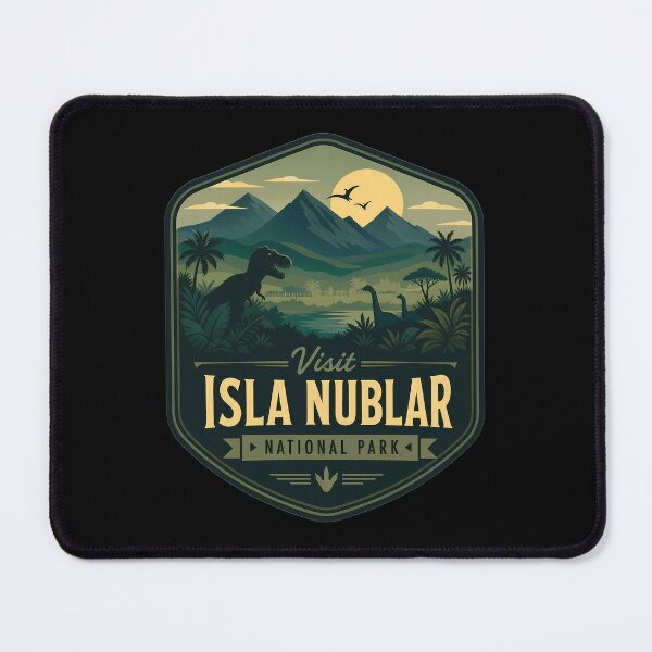 Item preview, Isla Nublar National Park  designed and sold by FrontierCosmic.