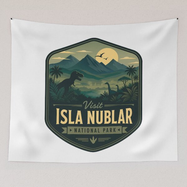 Item preview, Parque Nacional Isla Nublar designed and sold by FrontierCosmic.