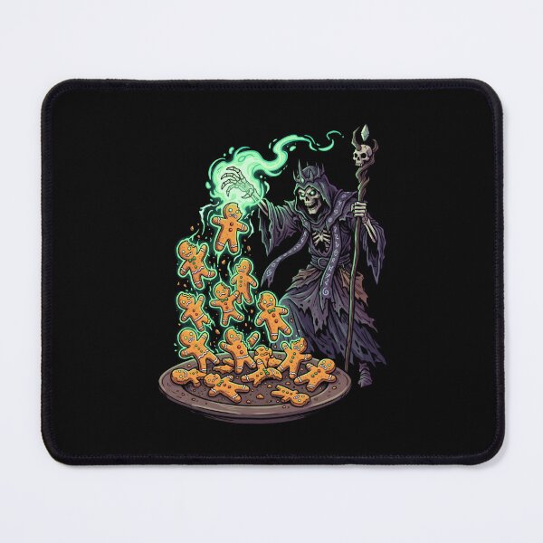 Item preview, Gingerbread Necromancer Zombie Cookie Sorcerer designed and sold by SplashTastic.