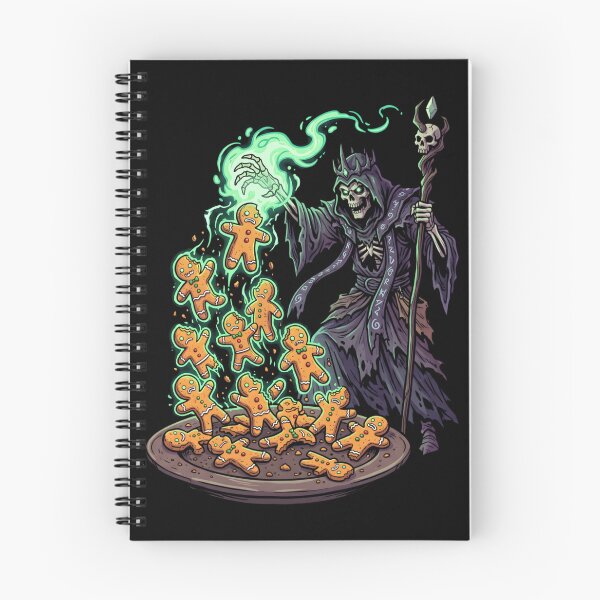 Item preview, Gingerbread Necromancer Zombie Cookie Sorcerer designed and sold by SplashTastic.