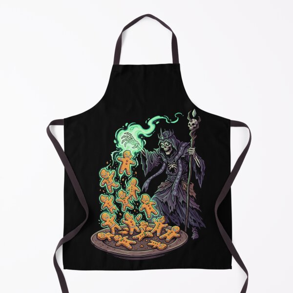Item preview, Gingerbread Necromancer Zombie Cookie Sorcerer designed and sold by SplashTastic.