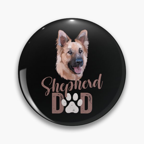 Item preview, German Shepherd Dad Pet Lover Portrait designed and sold by GiaoCalonas.