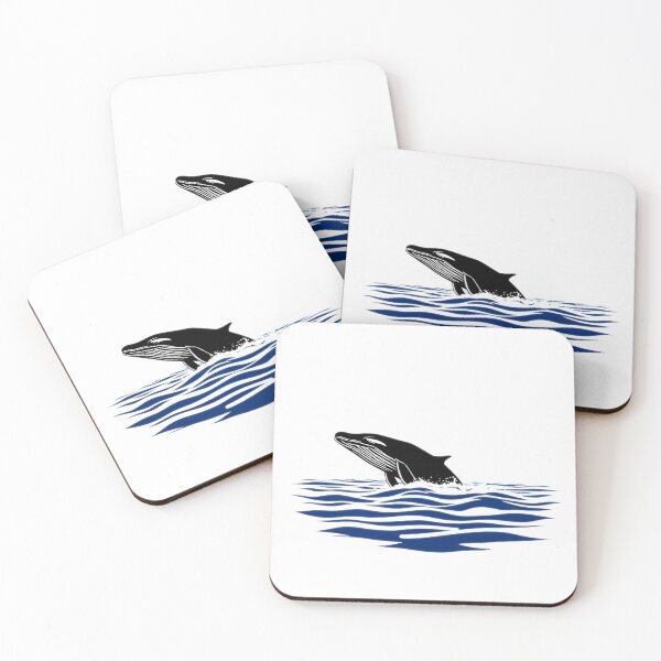 Item preview, Whale Breaching the Waves designed and sold by T-domain.