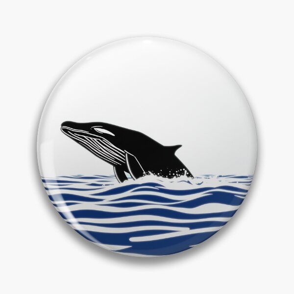 Item preview, Whale Breaching the Waves designed and sold by T-domain.