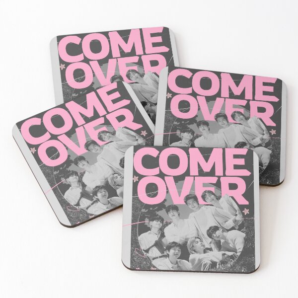 Item preview, bts come over pink retro aesthetic designed and sold by gibbianne.