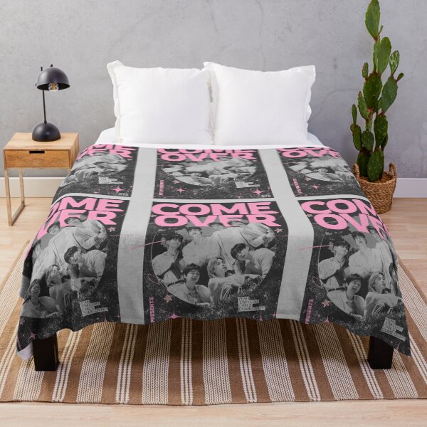 Item preview, bts come over pink retro aesthetic designed and sold by gibbianne.