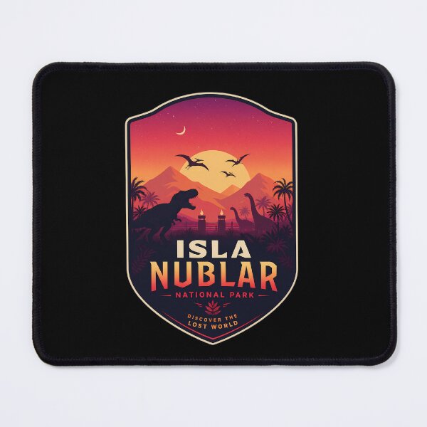 Item preview, Isla Nublar National Park  designed and sold by FrontierCosmic.