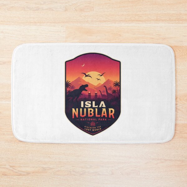 Item preview, Isla Nublar National Park  designed and sold by FrontierCosmic.
