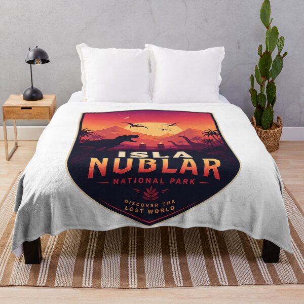 Item preview, Isla Nublar National Park designed and sold by FrontierCosmic.