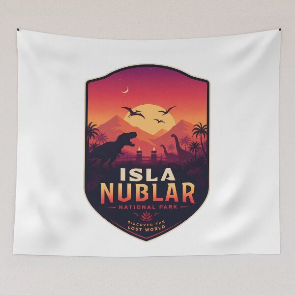 Item preview, Parque Nacional Isla Nublar designed and sold by FrontierCosmic.
