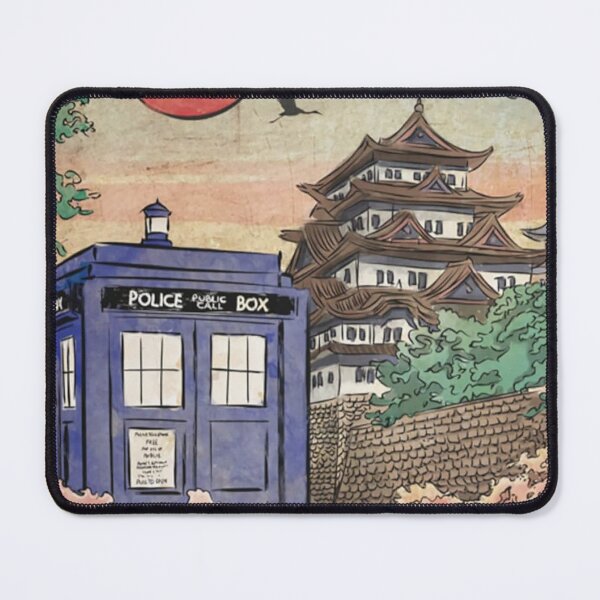 Item preview, Japanese Ukiyo-e Castle Police Box Art designed and sold by angelinesan.